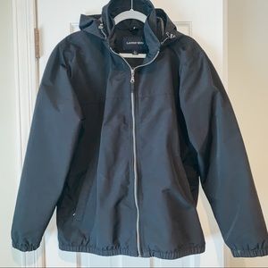 Land’s End Black Rain Jacket